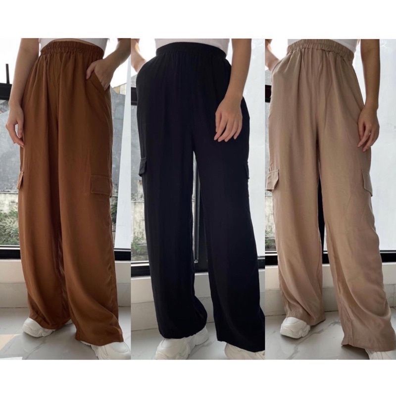 LYORA PANTS | CULOT RAYON