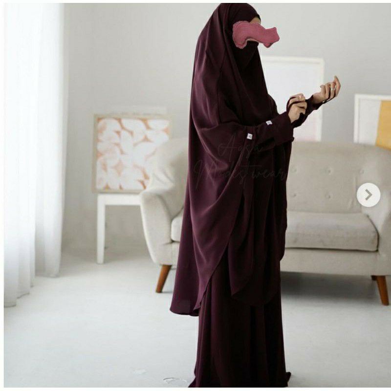 preloved asik abaya aqsamodestwear size s