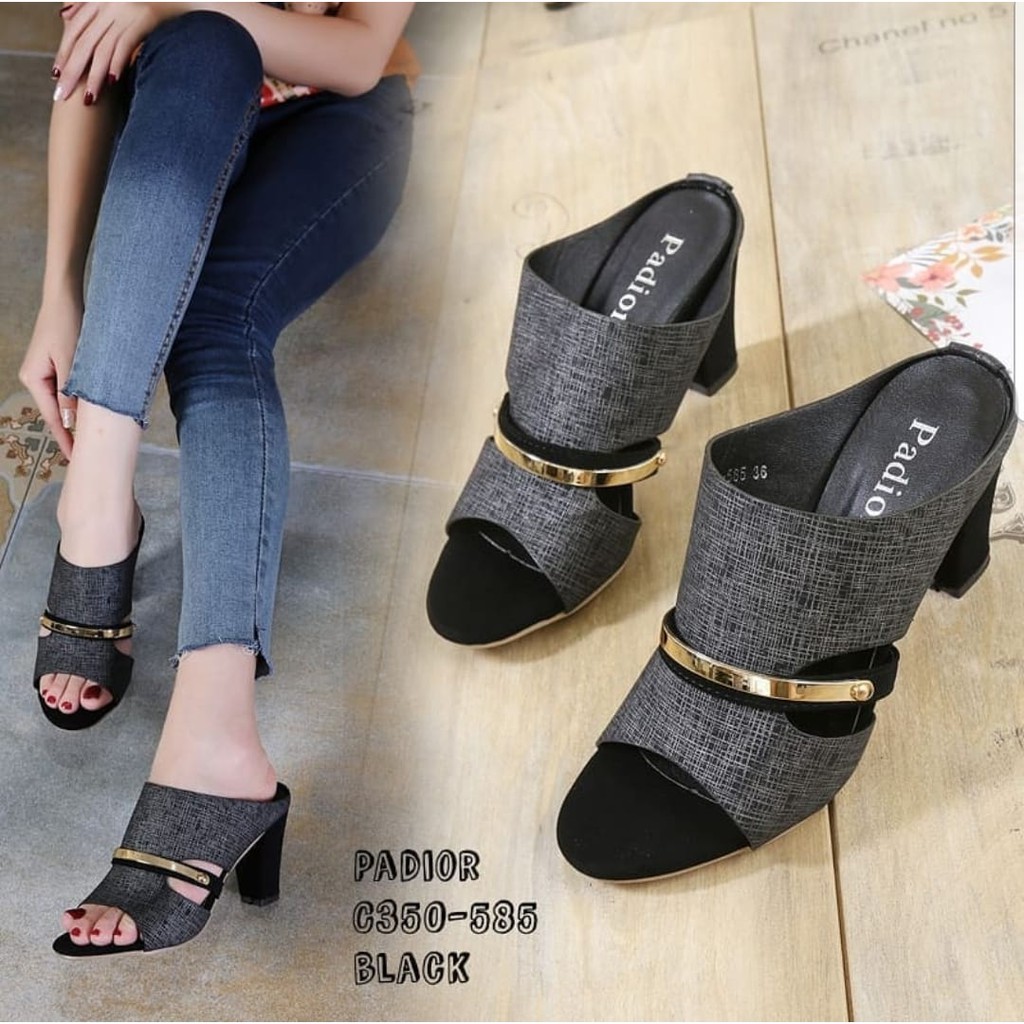 ABBUSHOES DDN 01 Sepatu Hak Tahu formica Wanita 7cm