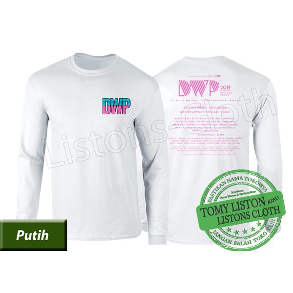 DI JUAL KAOS DWP 2019 DJ PANJANG MANTAP