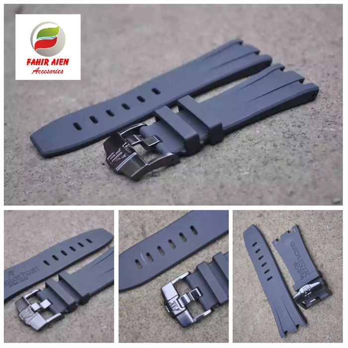 TALI JAM TANGAN AUDEMARS PIGEUT 28MM RUBBER STRAP