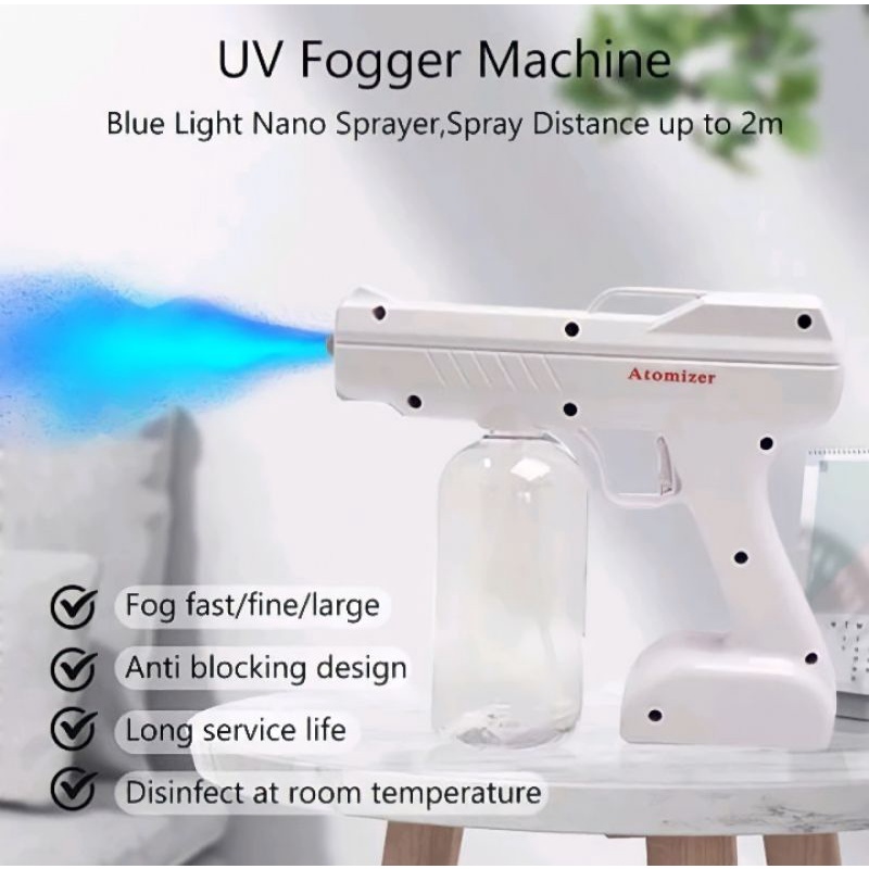 YJ-01 A NANO SPRAY GUN DESINFECTANT WIRELESS 4 LASER