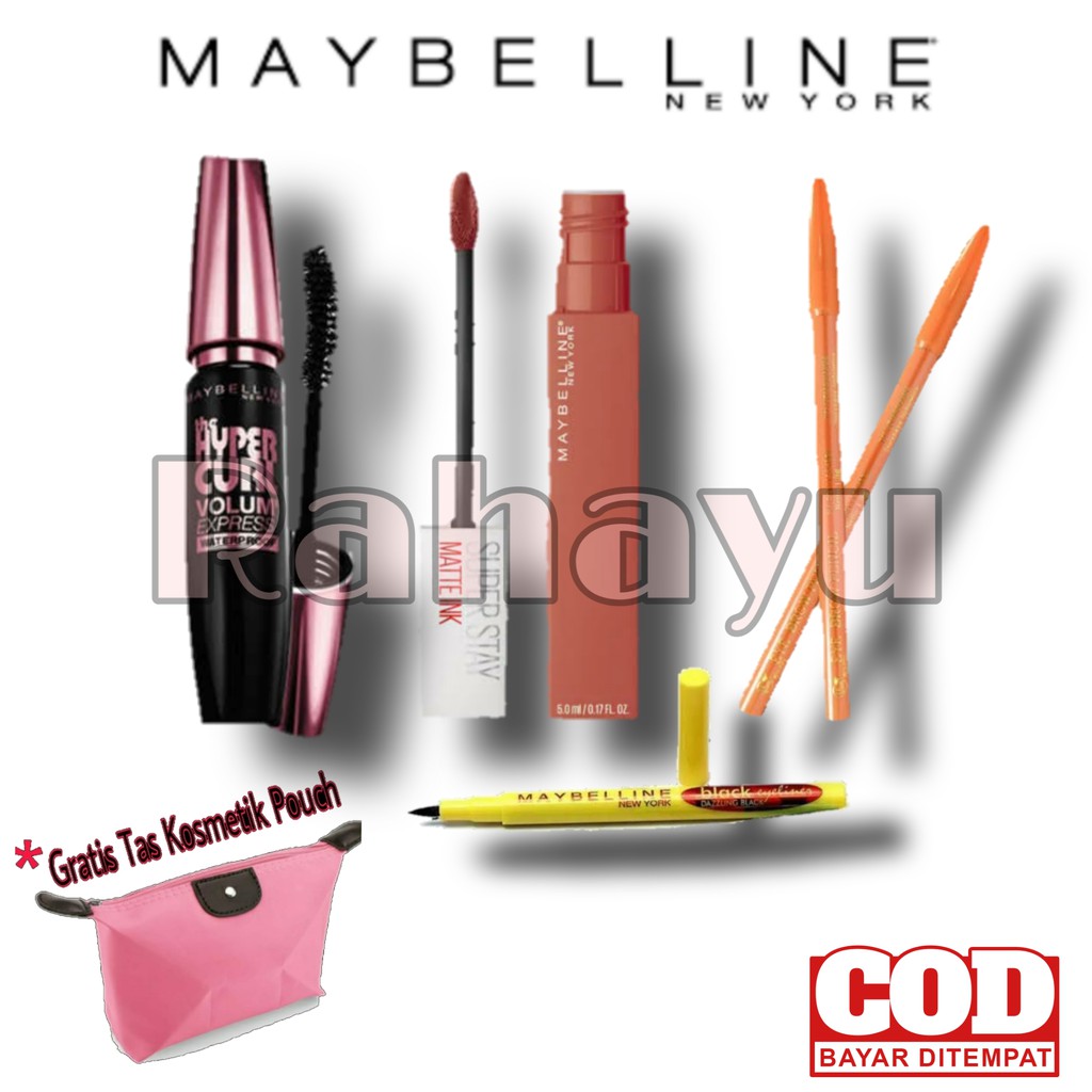 Maybelline / Paket Make Up / Paket Make up Lengkap / Paket Make Up Murah / Paket Make Up Maybelline