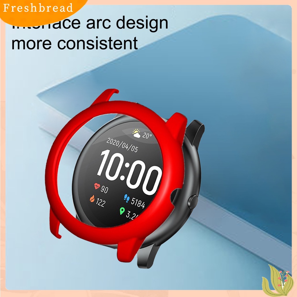 Terlaris Watch Cover Anti-shock Multiple Colors Optional PC Smart Watch Frame Protective Case for Haylou Solar LS05