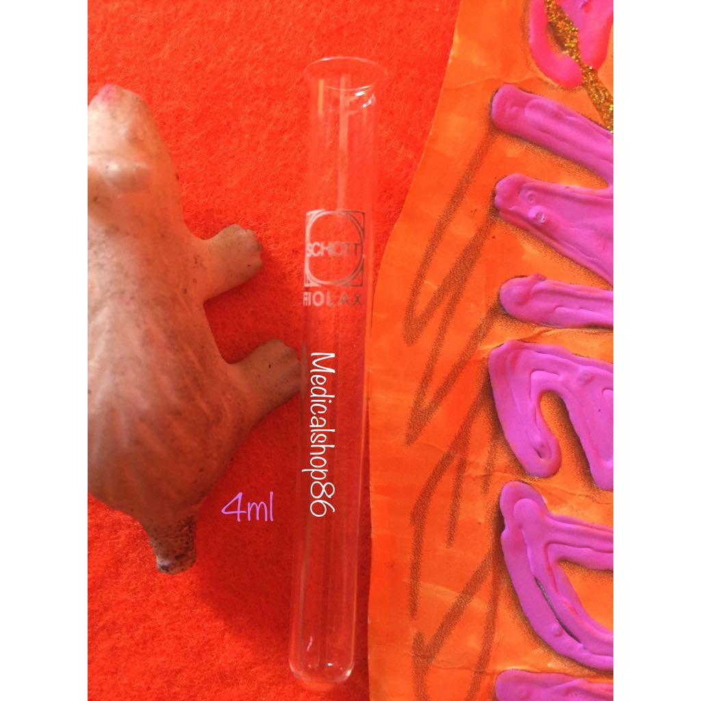 FIOLAX TEST TUBE 4ml - TABUNG REAKSI 4ml | DURAN