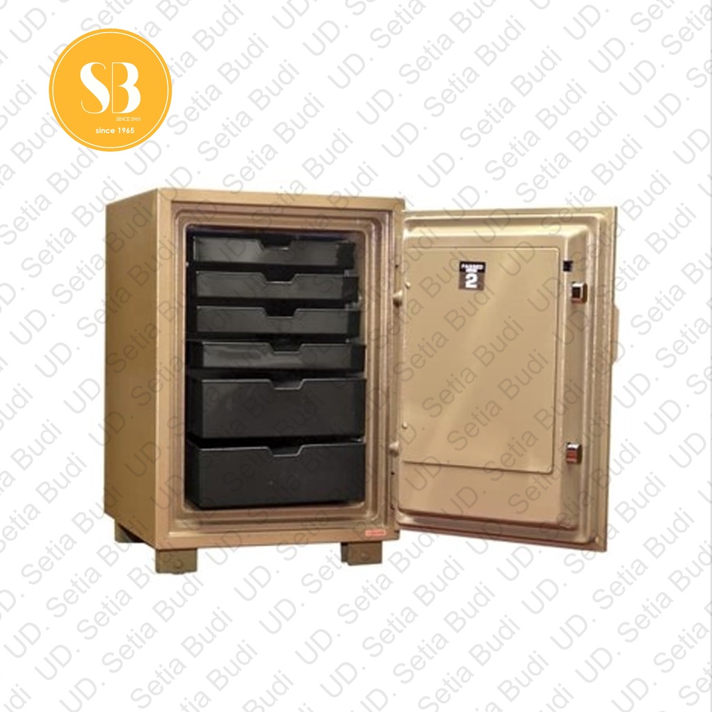 Brankas Tahan Api 1 Rak Non-Alarm Uchida BK 90 6