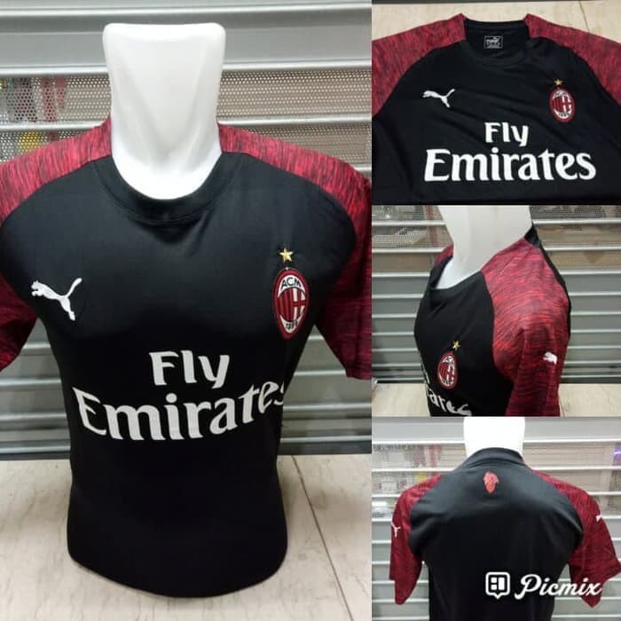 JERSEY BOLA AC MILAN 3RD 2018/2019 GRADE ORI