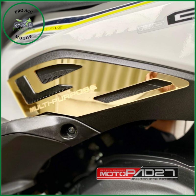 cover footstep akrilik MIO GEAR premium kanan dan kiri Bisa COD