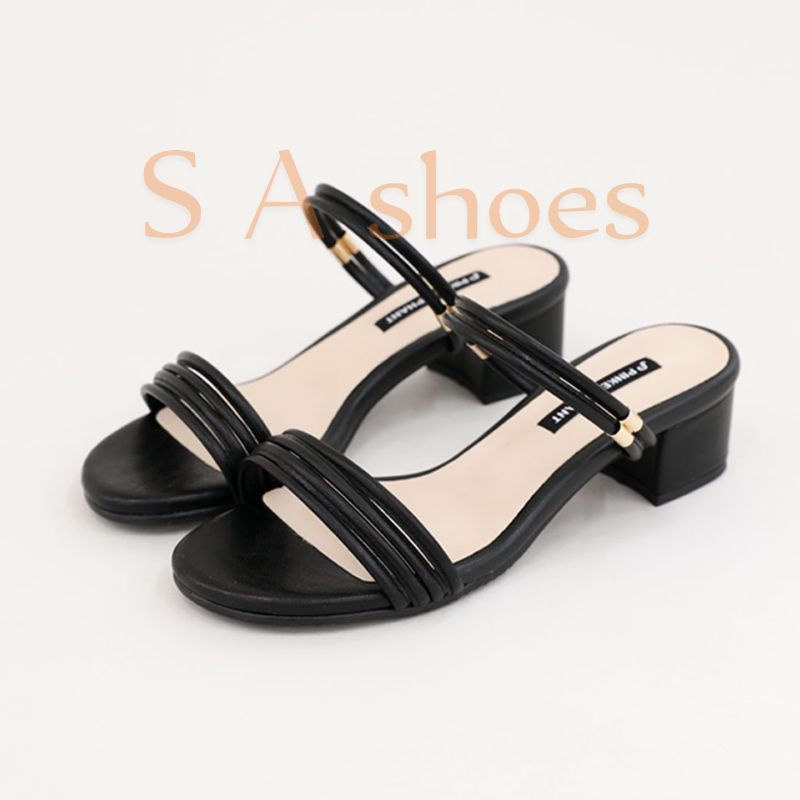 Sandal wanita hak tahu 3cm SA95