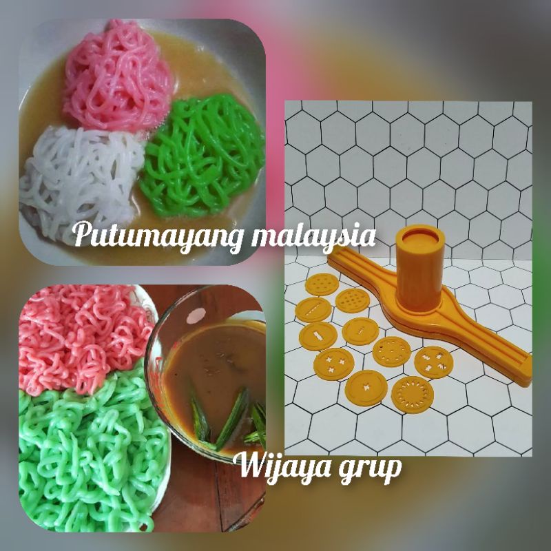 CETAKAN PUTU MAYANG MALAYSIA 10 MODEL PLASTIK ANTI LENGKET
