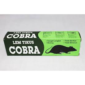 [70 GRAM] Lem Tikus COBRA Super Lengket Model Tube 70 gram