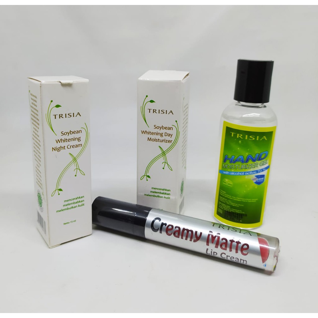 

Trisia Paket Soybean Lipcream Free Hand Sanitizer