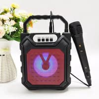 Speaker SX-Y2002 wireless bluetooth bonus Mic led color changing