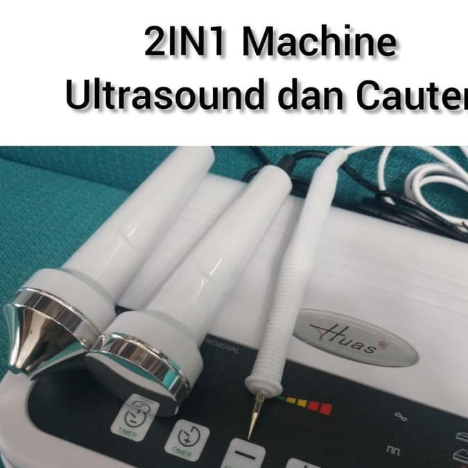 Alat kecantikan 2IN1 Cauter+Ultrasound Cauter alat facial alat perawatan wajah