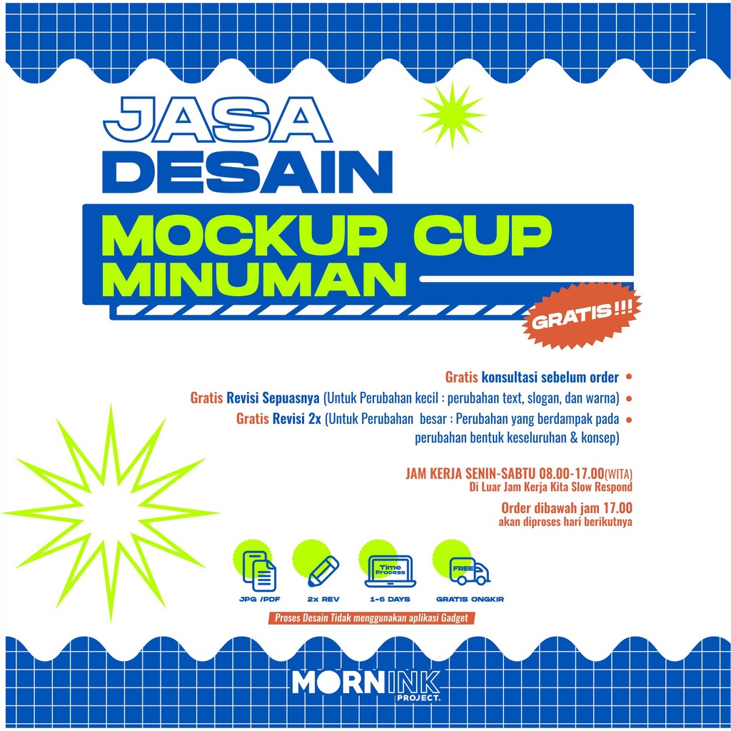 Desain Mockup Cup Minuman