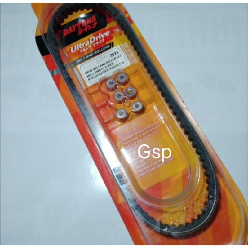 Vanbelt Set Roller Mio J Xride Fino FI Soul GT Mio GT DAYTONA
