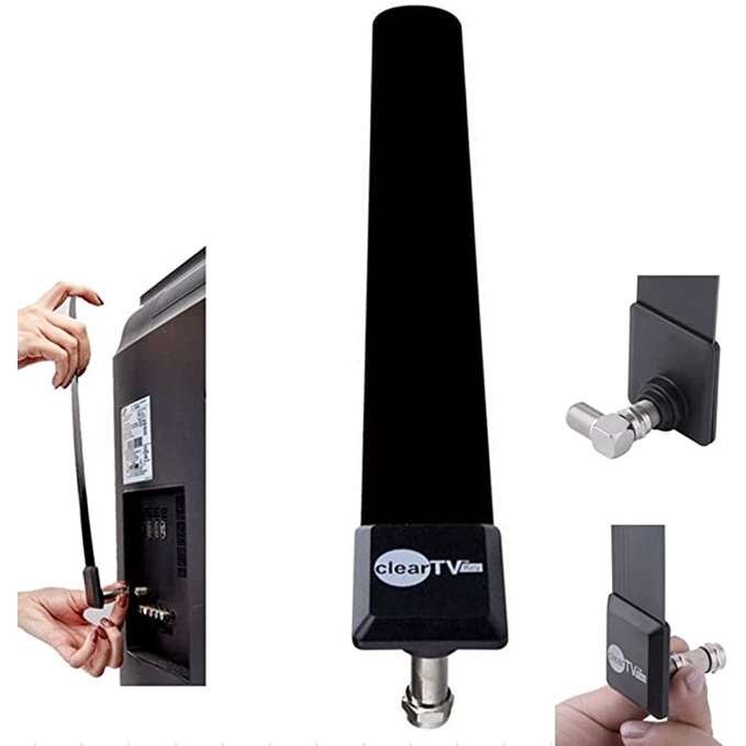 Indoor TV Antena Digital Clear TV Key Antenna Dalam Ruangan Support Full 1080 HD TV Original Super Jernih Tanpa Kabel