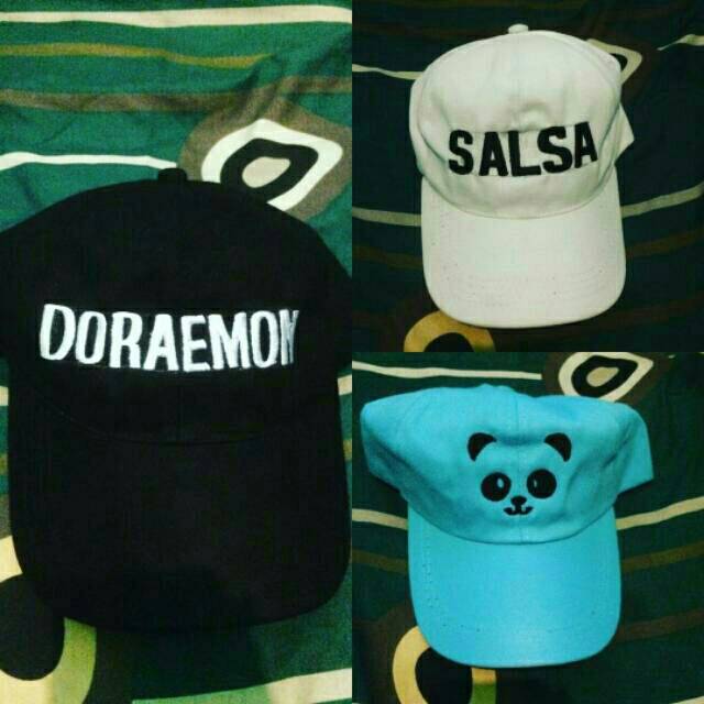 Topi Baseball (Tumblr) Bordir Custom / Topi Custom Surabaya / Topi Bordir murah /Topi desain sendiri