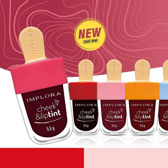 PROMO IMPLORA CHEEK LIPTINT IMPLORA LIP TINT PROMO IMPLORA CHEEK LIPTINT IMPLORA LIP TINT