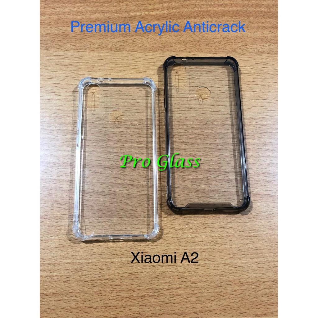 Xiaomi A2 Anticrack / Anti Crack / ACRYLIC Case Silicone Premium