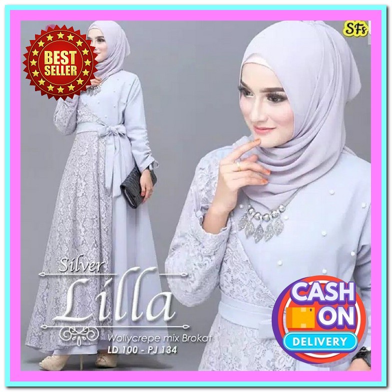 Games Polos Mewah Jumbo Ghamis Cewek Premium Gamis Lebaran Perempuan Buju Muslimah Bj Wanita Sarii G