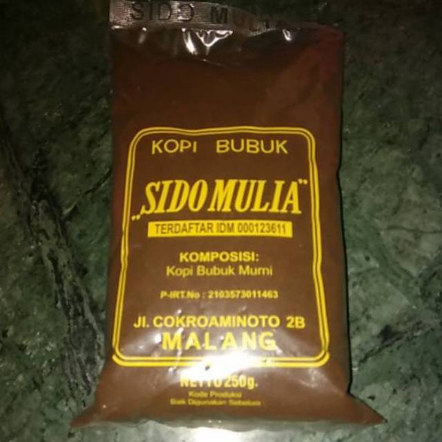 

Kopi bubuk sido mulia