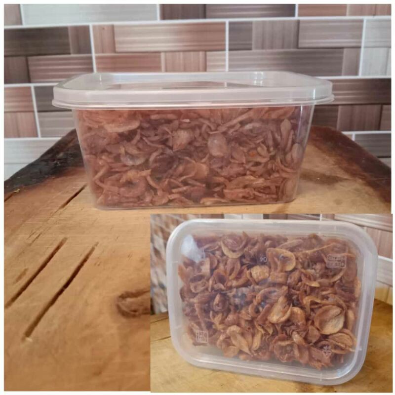 

bawang goreng/ brambang goreng asli kemasan cup