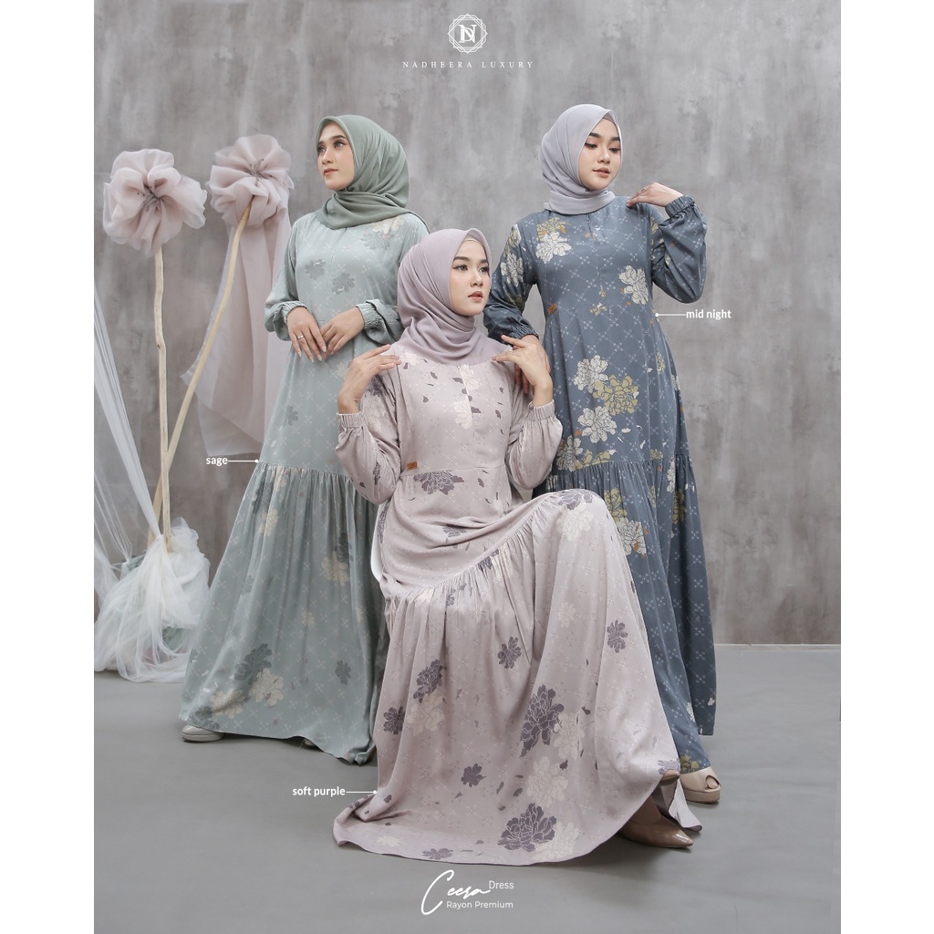 CEERA DRESS NADHEERA LUXURY ORI