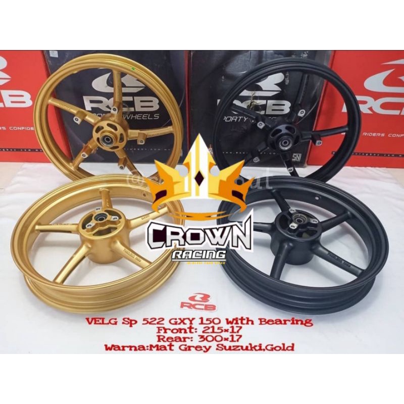 Velg RCB SP522 Ring 17 Suzuki GSX 150