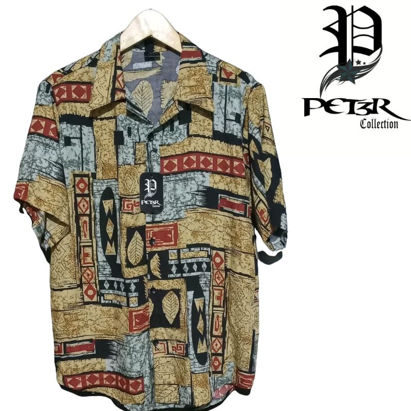 Kemeja Distro Kemeja Vintage Kemeja HawaiianKemeja Pria