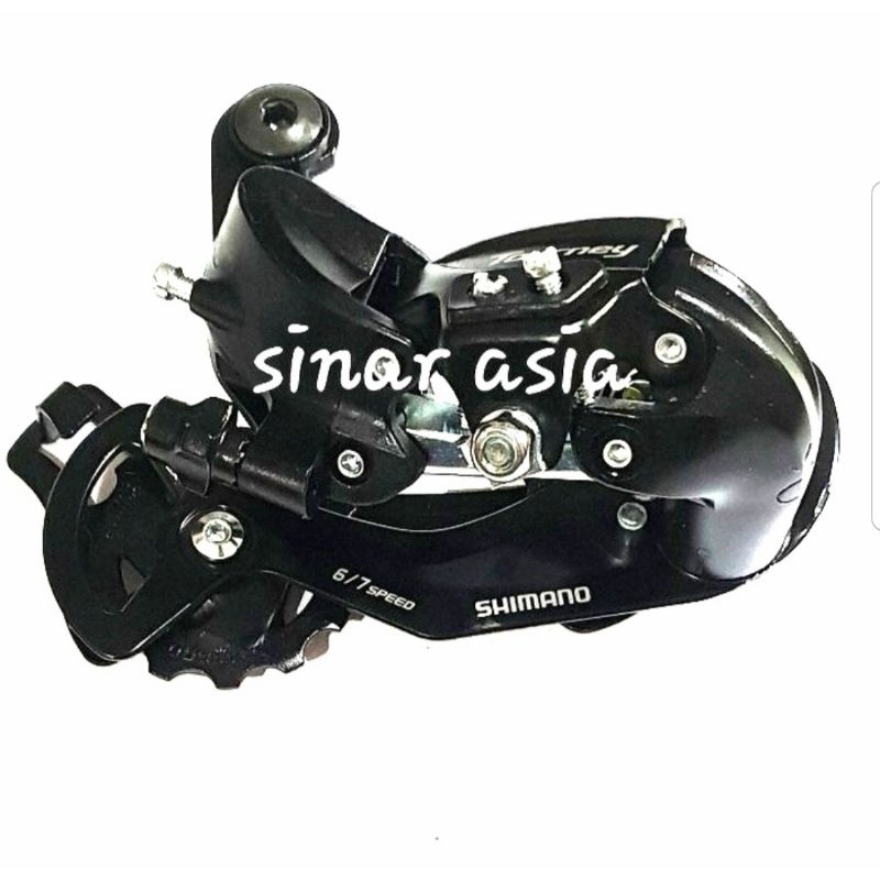 RD sepeda MTB Folding 6-7 speed Shimano Tourney RD-TY300D - Baut L atau Jepit