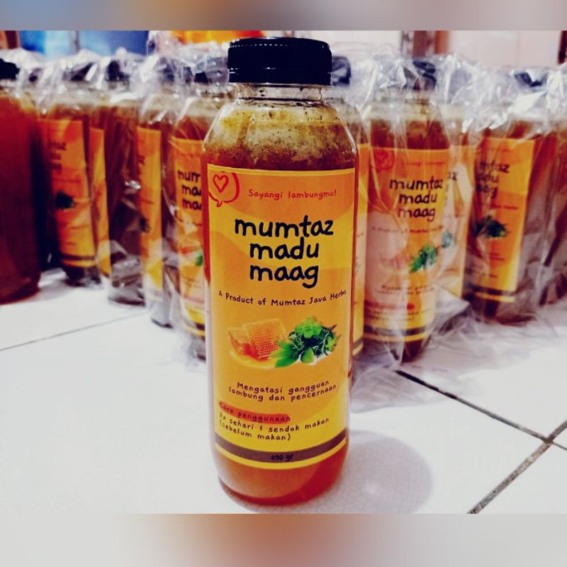 MADU MAAG 650gr ATASI ASAM LAMBUNG&GREED [MADU MURNI ...