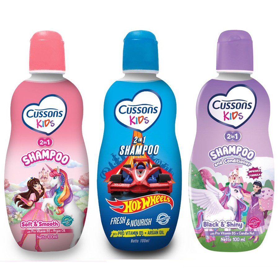 Cussons Kids 2-in-1 Shampoo &amp; Conditioner - Shampoo Anak