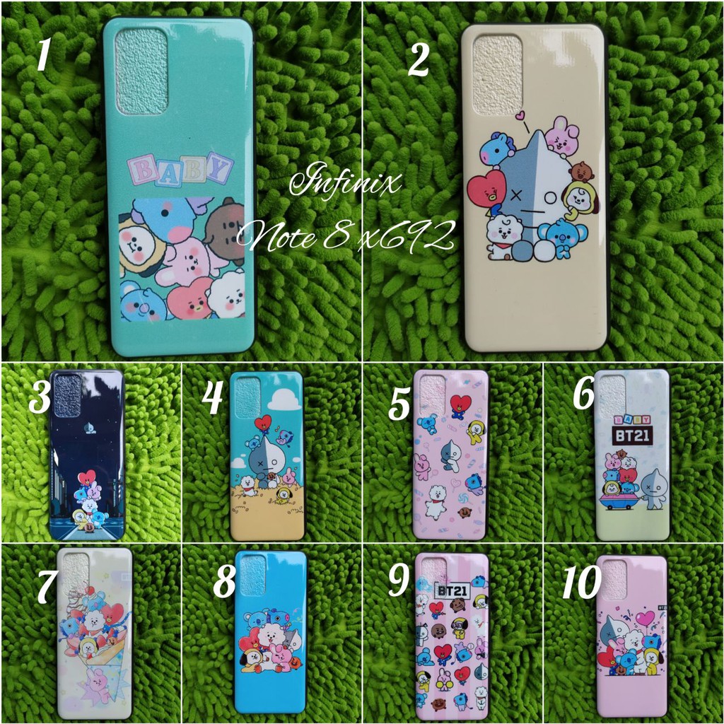 Soft Case Silikon Motif BT21 Infinix Note 8 X692