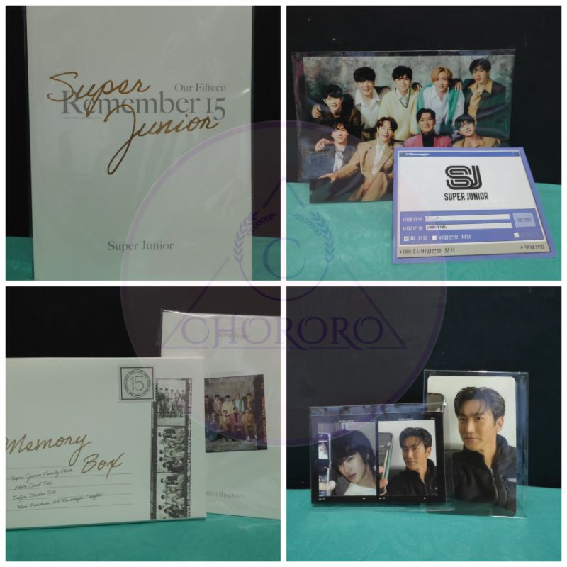 Sharing Photobook Anniversary 15th SuperJunior