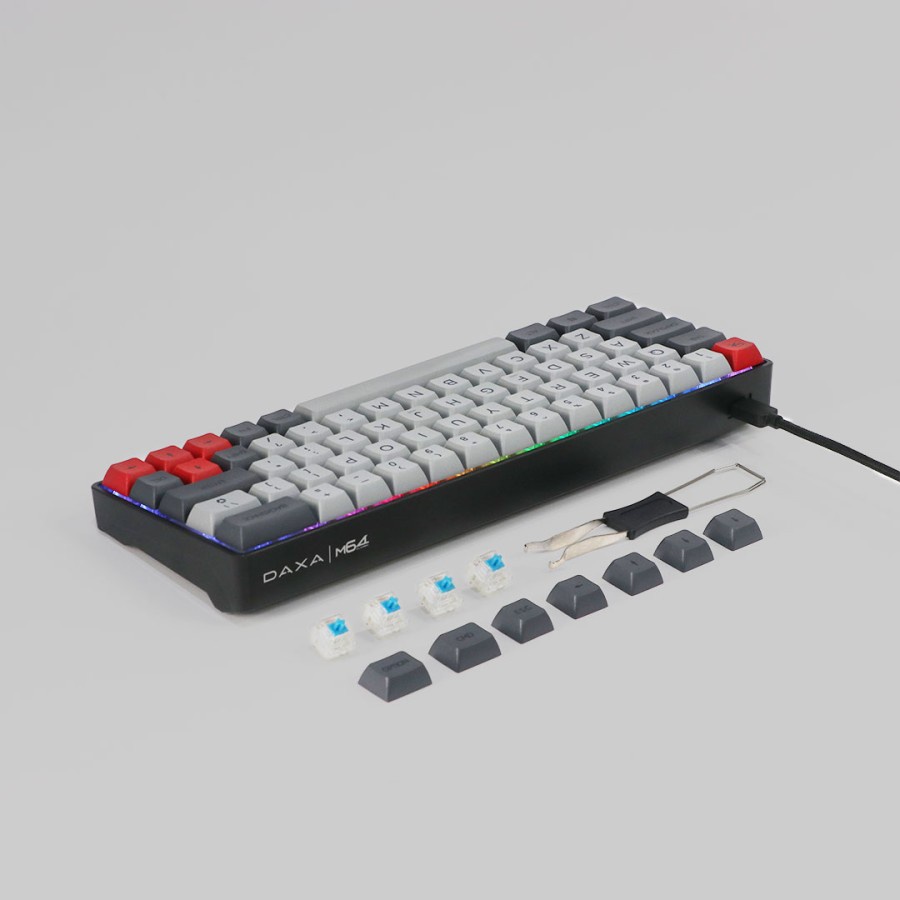 Rexus Keyboard Gaming Mechanical Daxa M64 / M-64 Classic