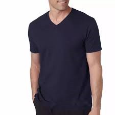 KAOS POLOS V-NECK LENGAN PENDEK/KAOS POLOS OBLONG UNISEX