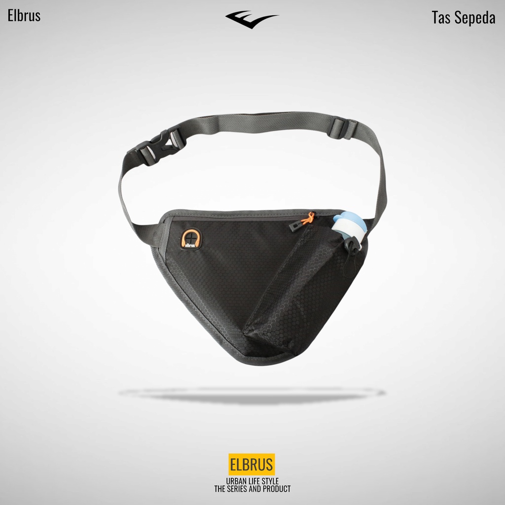 Waistbag Bersepeda ELBRUS - Tas Segitiga Stylish / Tas Olahraga Lari / Riding Bag Slingbag