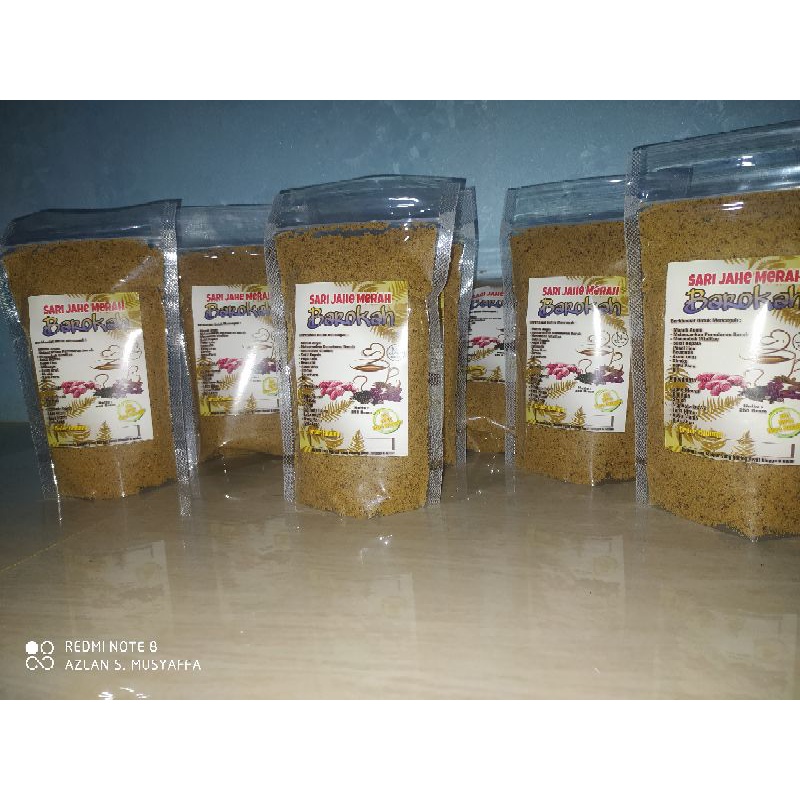 

Sari Jahe Merah Barokah 250 Gram