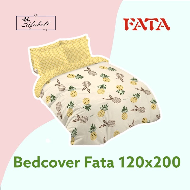 Bed Cover Fata Motif Korea Size 120x200 Original