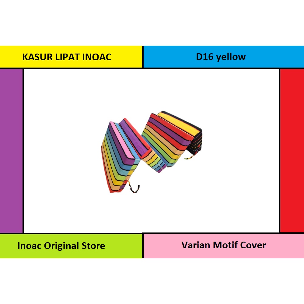 Kasur Lipat Inoac 200x120x10 / Kasur Busa Inoac Lipat Tebal 10cm