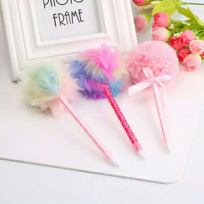 

pulpen kepala bulu