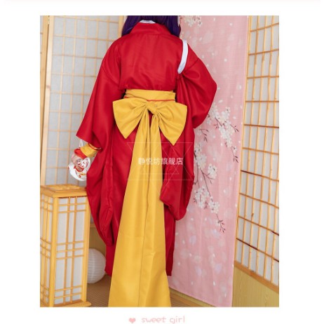 【QTakasi】New Bungo Stray Dogs Kyoka anime Izumi Cosplay Costume Yukata Kimono Uniform