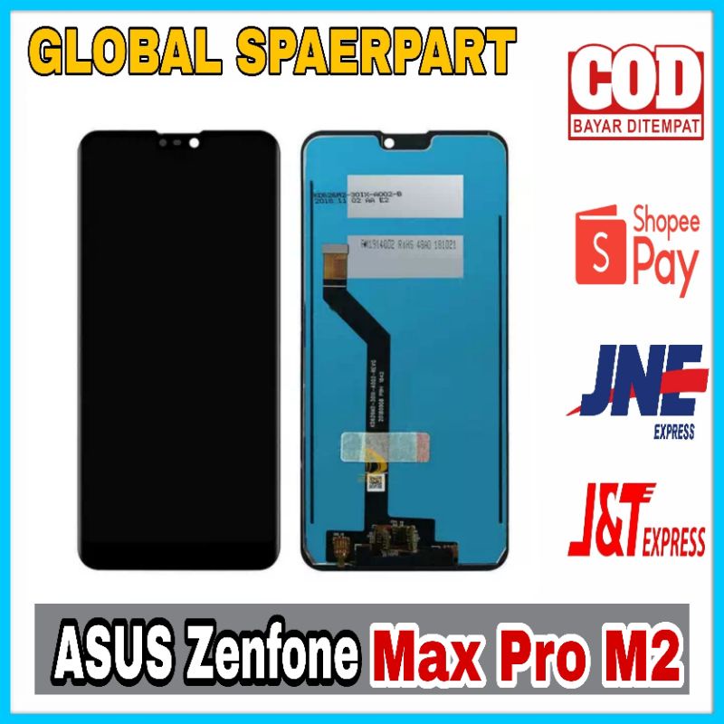 Lcd + Touchscreen Asus Zenfone Max Pro M2 / ZB631KL / X01BDA Fullset AAA Contras Main (Lcd Murah / L