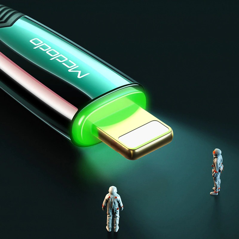 MCDODO Kabel Charger Lightning Fast Charging 3A 1.8 Meter - CA-8063 - Black