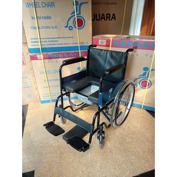 Kursi roda 2in1 kursi roda bab/ kursi roda multifungsi