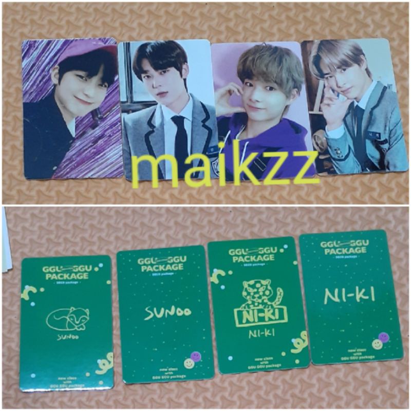 Enhypen Ggu Ggu Package Photocard Kpop