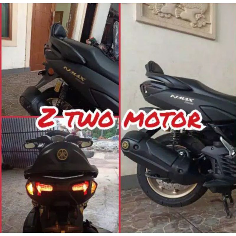 Sandaran jok nmax turbo sandaran jok belakang nmax neo turbo sandaran jok behel nmax 1 set sandaran 
