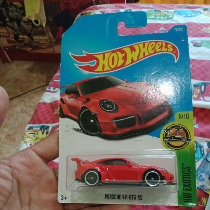 hot wheels Porsche 911 GT3 RS