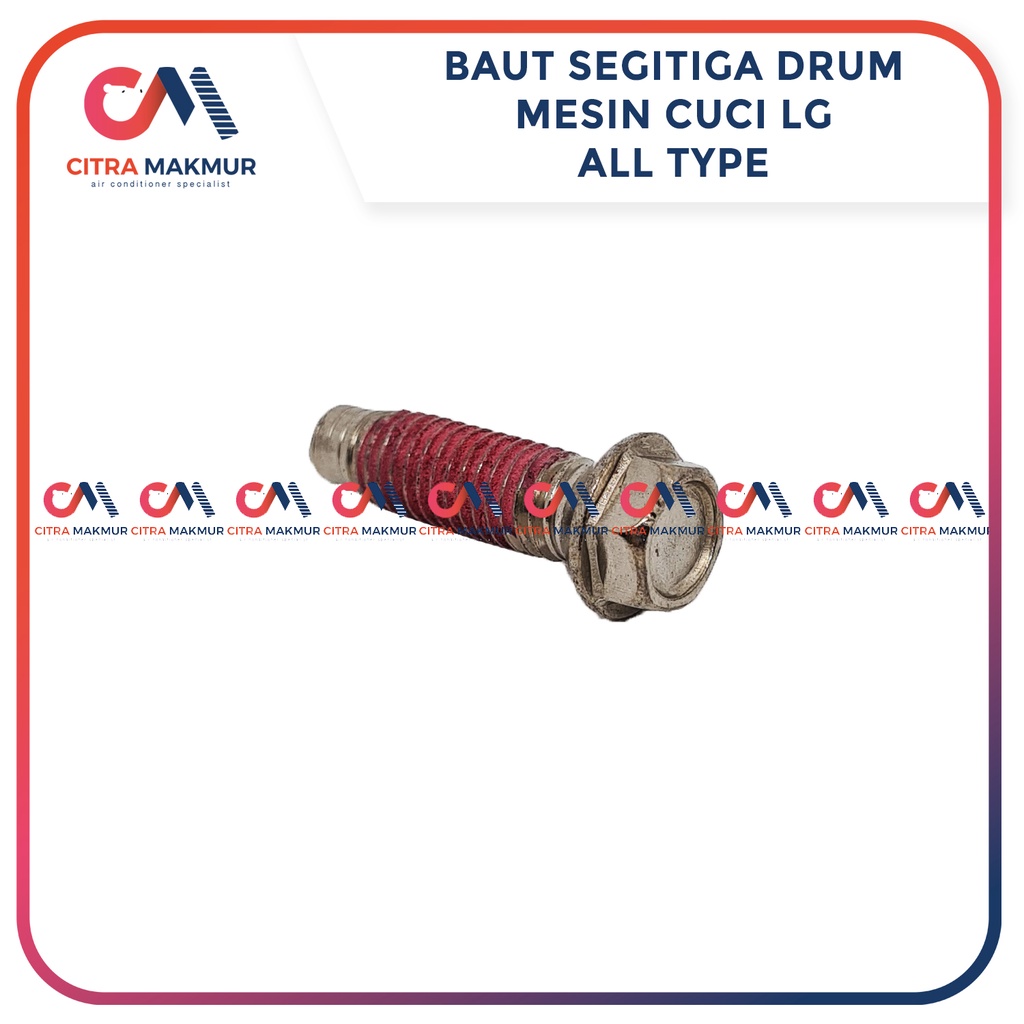 Baut Kaki Segitiga Turbo Drum Tabung Mesin Cuci LG Top Loading Spider 7 kg